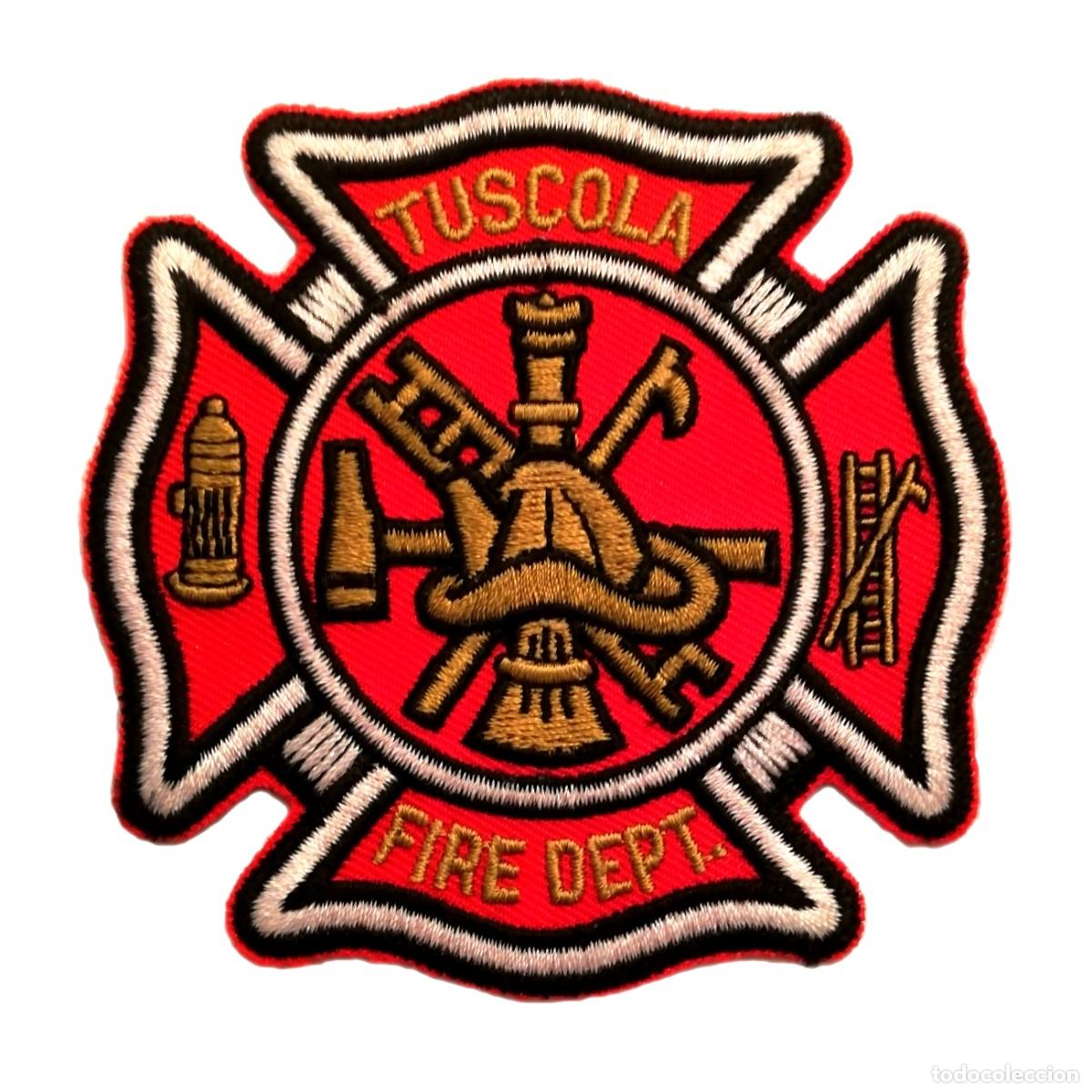 Militaria: PARCHE TUSCOLA FIRE DEPARTMENT - ILLINOIS - USA - BOMBEROS