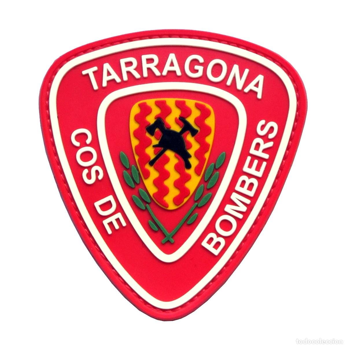 Militaria: PARCHE COS DE BOMBERS TARRAGONA - BOMBERS