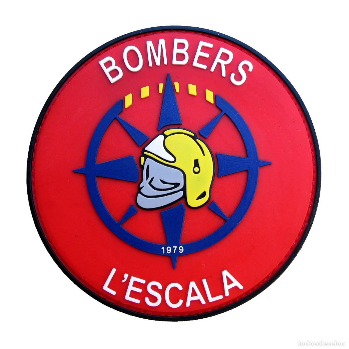 Militaria: PARCHE BOMBERS L'ESCALA (Girona) - BOMBEROS