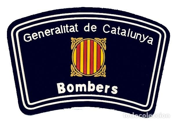 Militaria: PARCHE BOMBERS GENERALITAT DE CATALUNYA - BOMBEROS