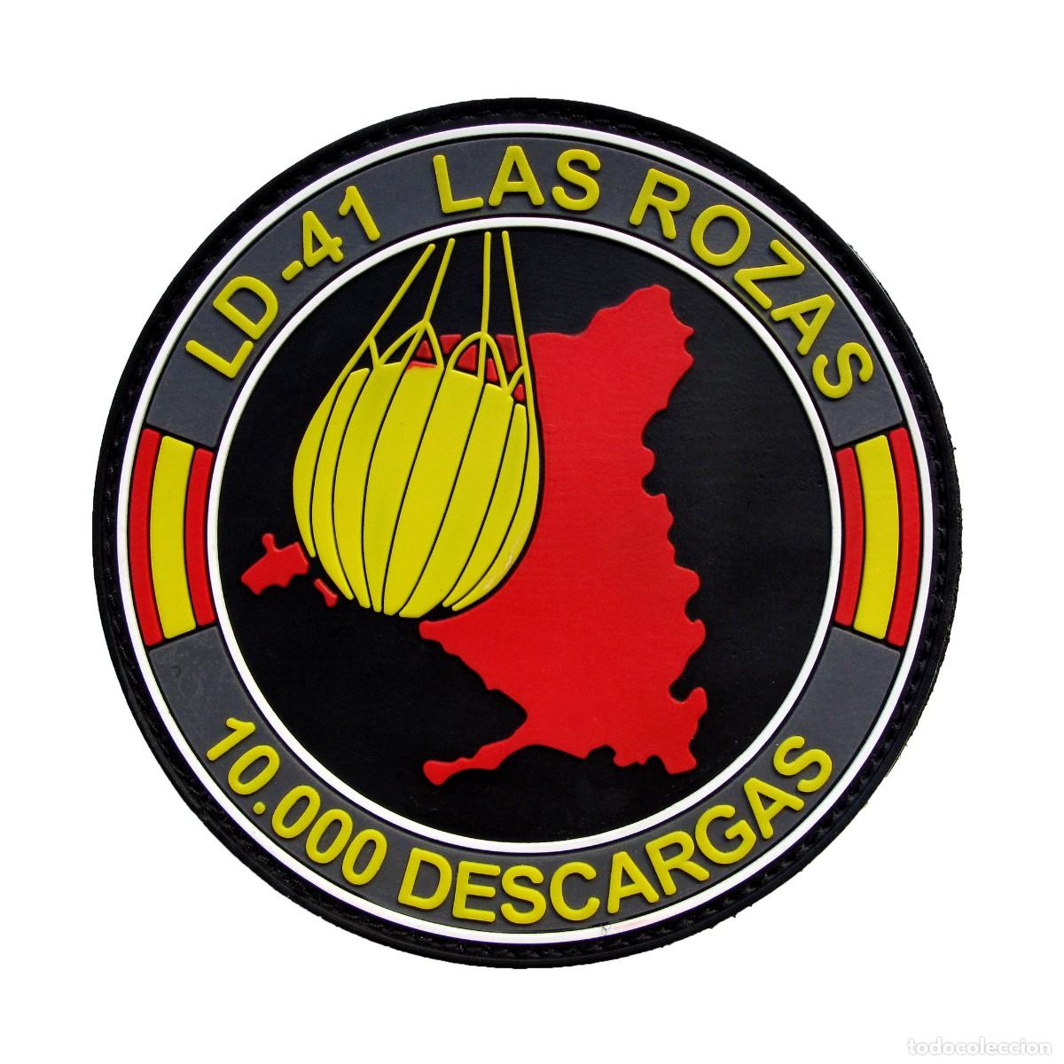 Militaria: PARCHE LD-41 LAS ROZAS - 10.000 DESCARGAS BOMBEROS FORESTALES COMUNIDAD MADRID