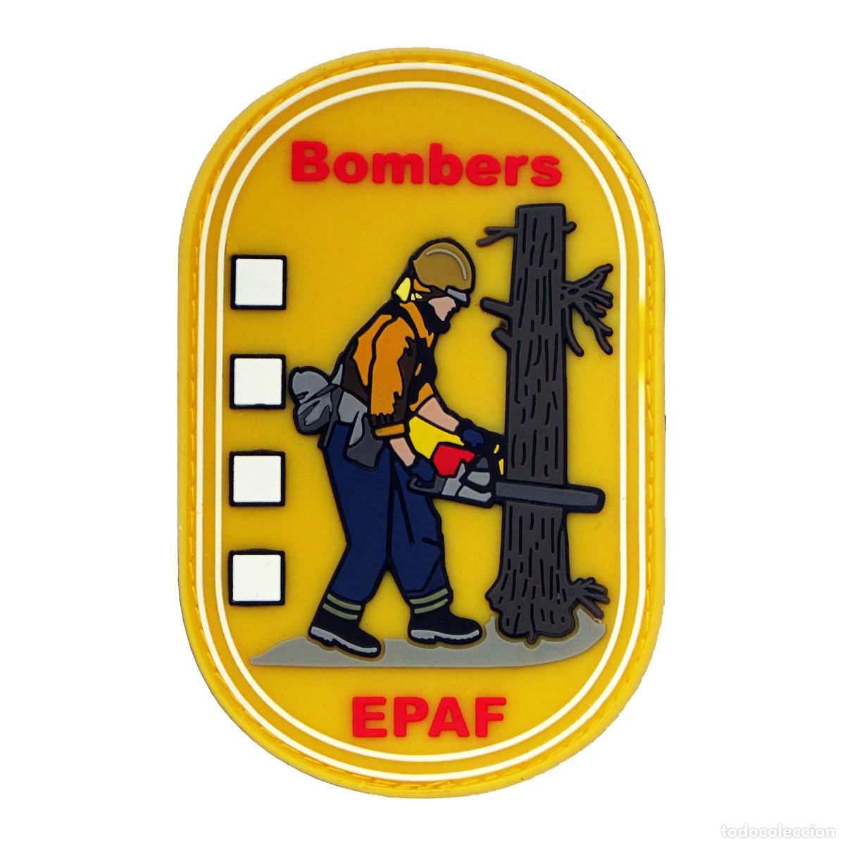 Militaria: PARCHE BOMBERS EPAF GENERALITAT CATALUNYA - BOMBEROS