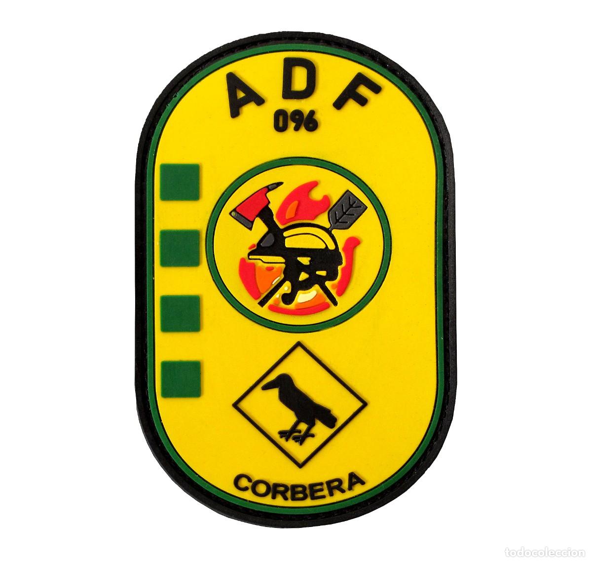 Militaria: PARCHE ADF 096 CORBERA - FORESTALES - INCENDIOS - BOMBEROS