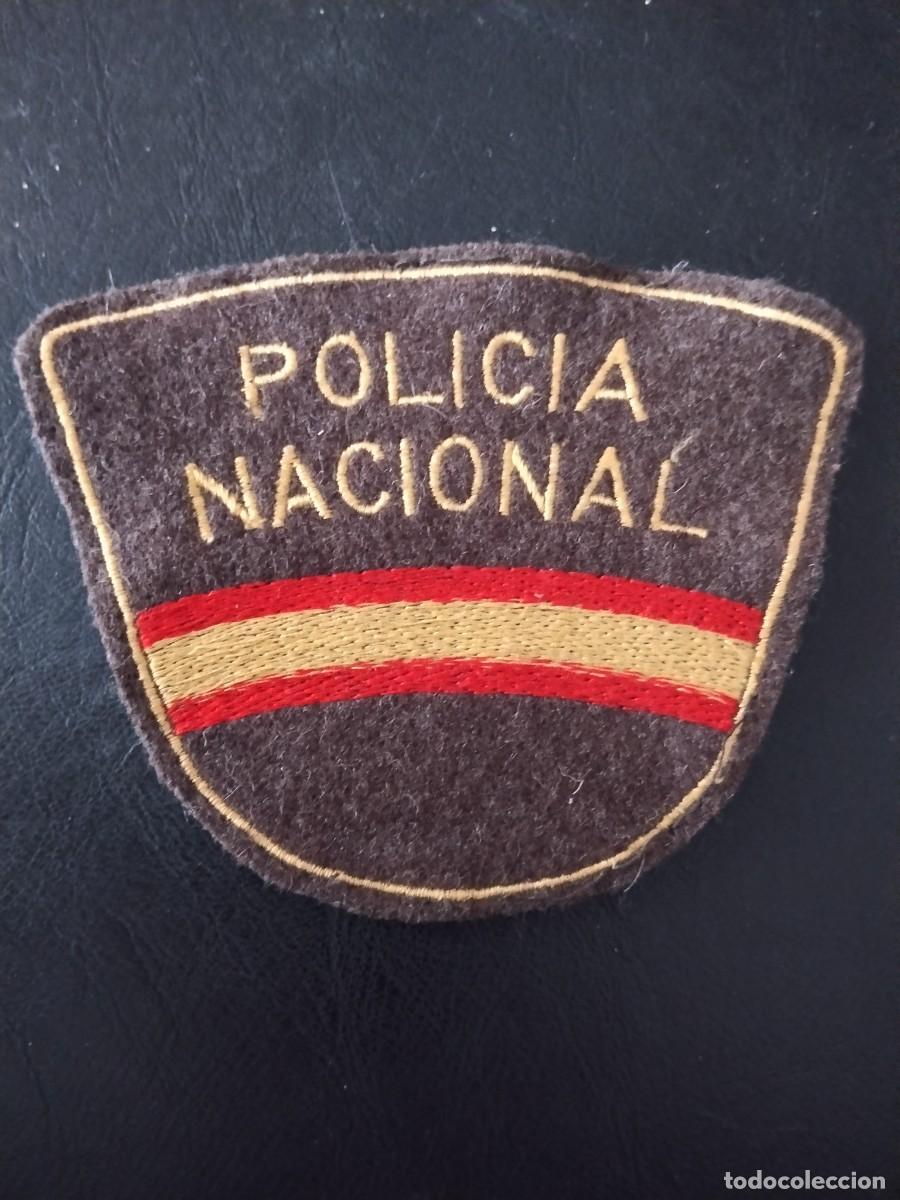 Militaria: Antiguo parche Polic&iacute;a Nacional 1978 1986 1