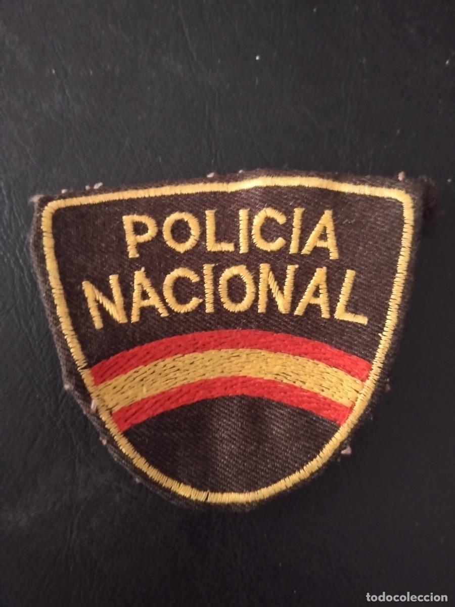 Militaria: Antiguo parche Polic&iacute;a Nacional 1978 1986 2