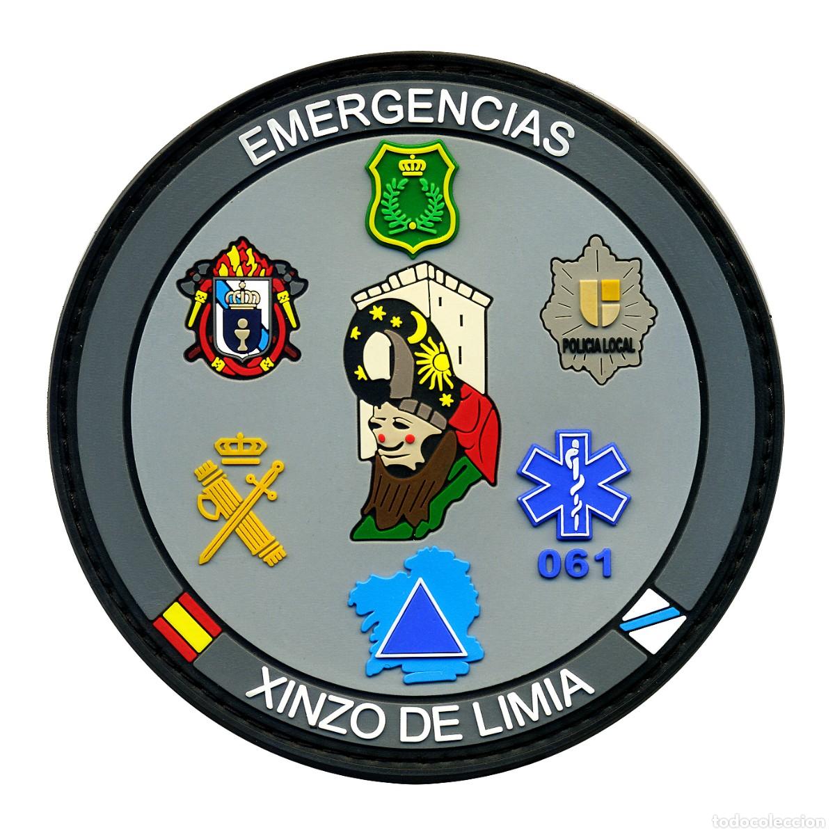Militaria: PARCHE EMERGENCIAS XINZO DE LIMIA