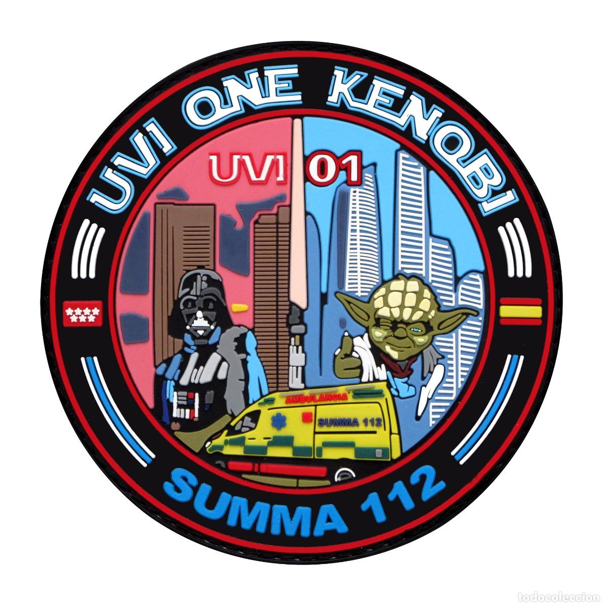 Militaria: PARCHE SUMMA 112 - UVI 01 - COMUNIDAD DE MADRID