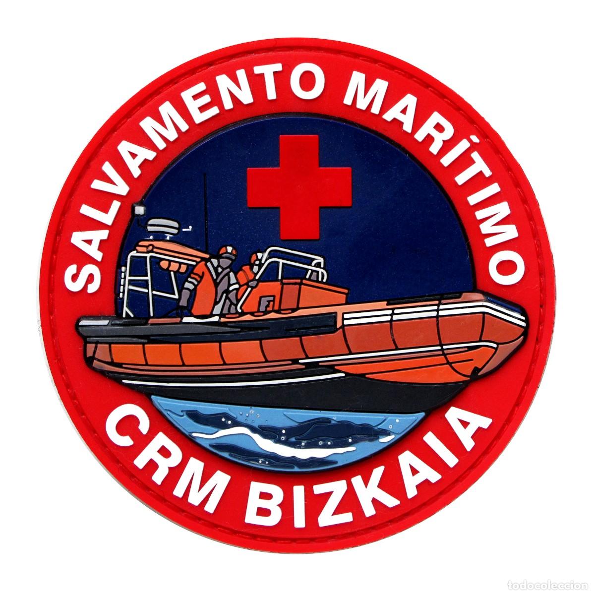 Militaria: PARCHE SALVAMENTO MARITIMO - CRM BIZKAIA