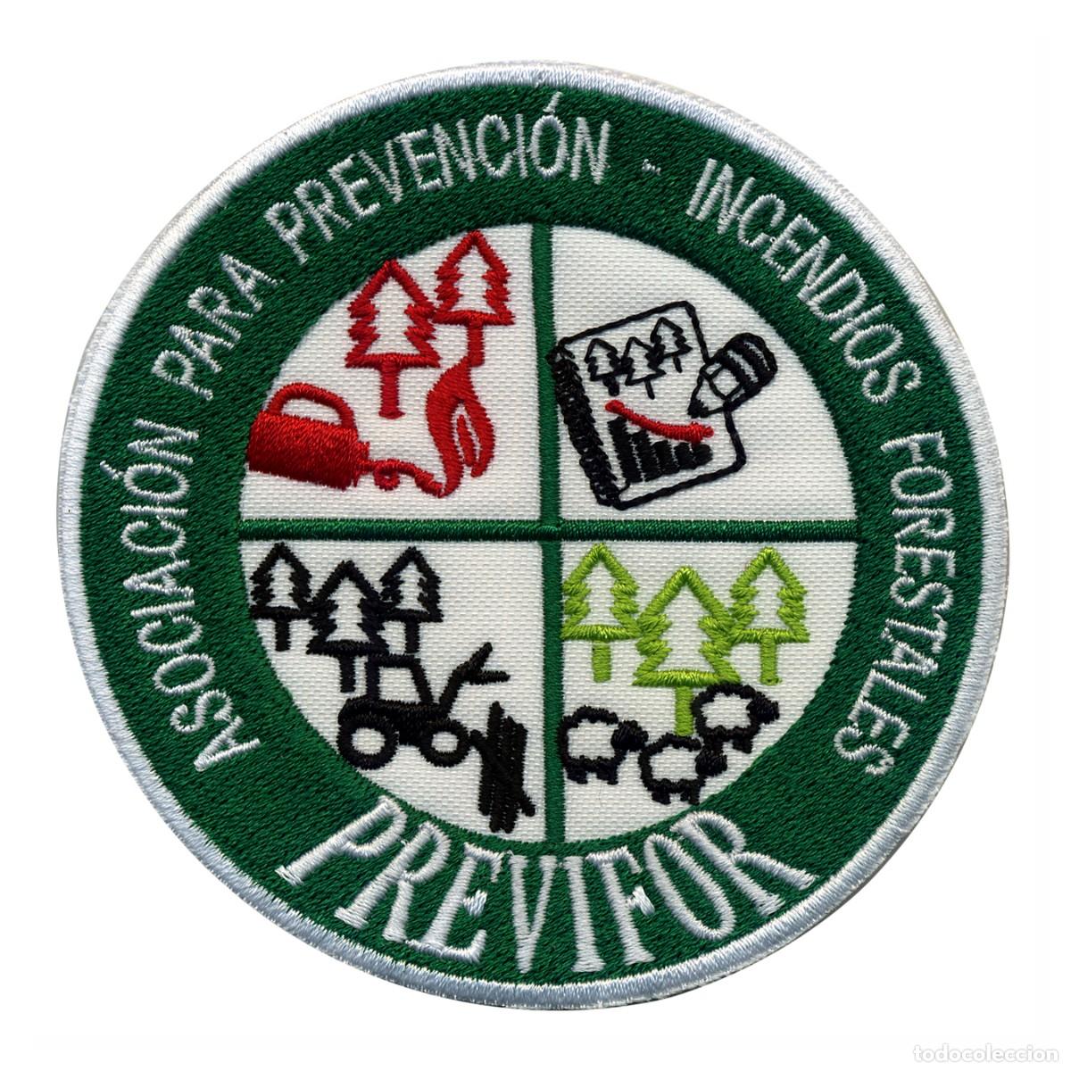 Militaria: PARCHE PREVIFOR - ASOCIACION PARA PREVENCION - INCENDIOS FORESTALES