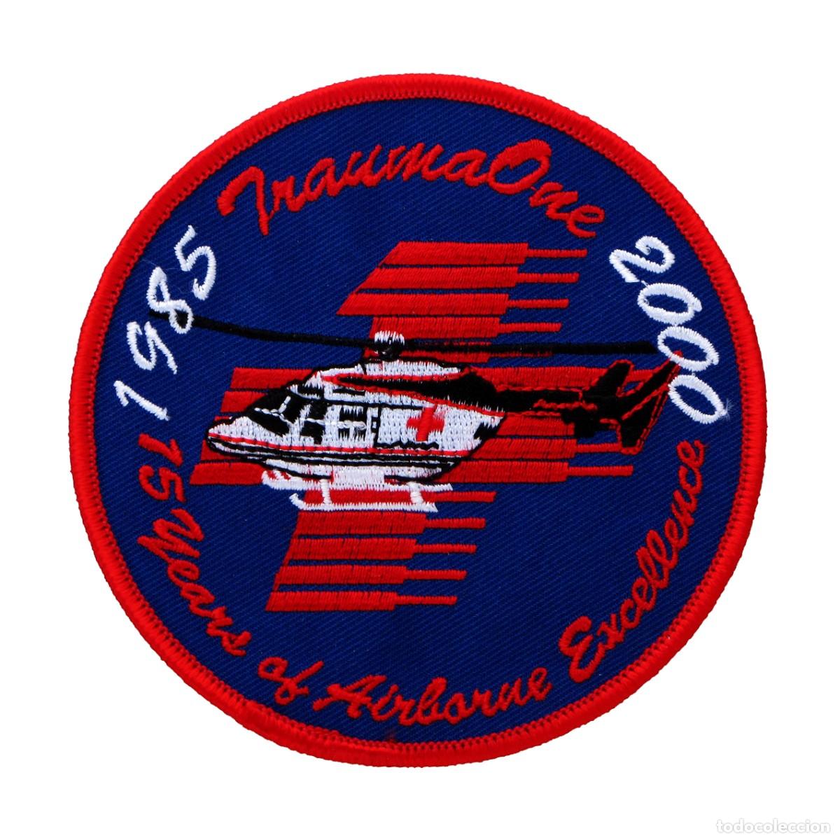 Militaria: PARCHE TRAUMA ONE - 1985-2000 - USA - HEMS USA