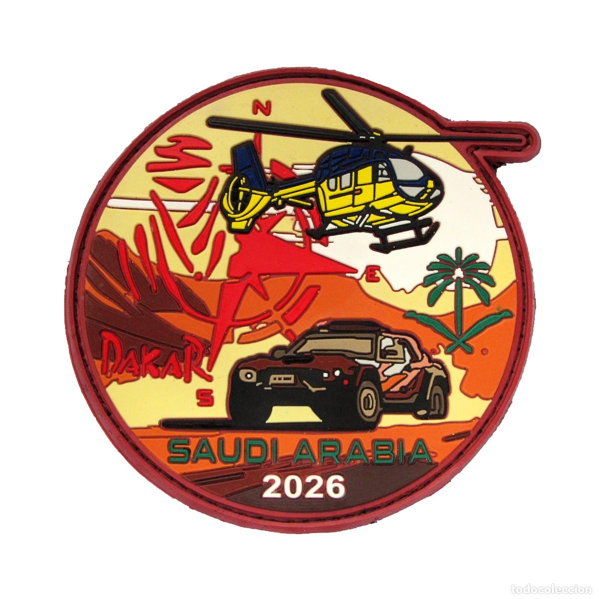 Military Antiques: PARCHE HEMS DAKAR SAUDI ARABIA 2026