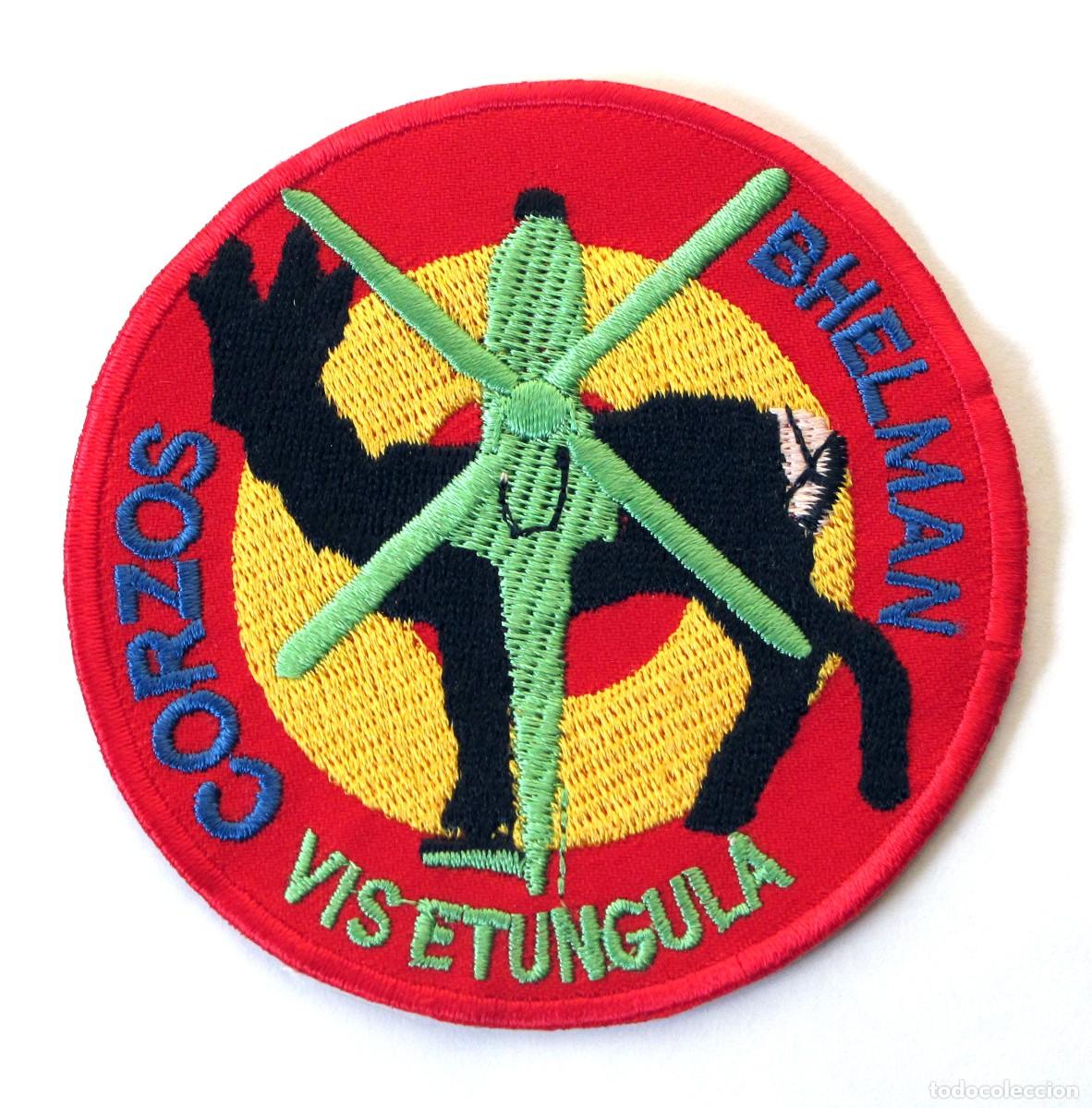 Militaria: PARCHE CORZOS - BHELMAN - HELICOPTEROS EJERCITO