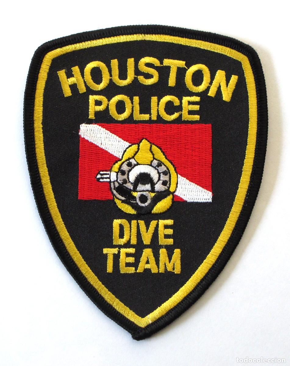 Militaria: PARCHE HOUSTON POLICE DIVE TEAM - USA
