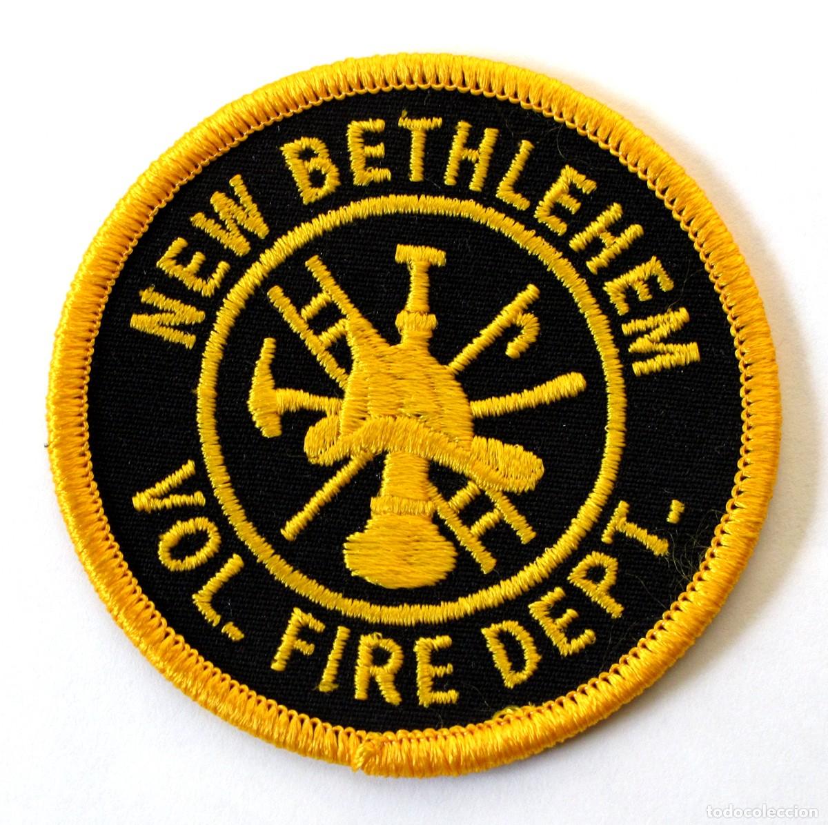 Militaria: PARCHE NEW BETHLEHEM VOL. FIRE DEPT. - USA - BOMBEROS