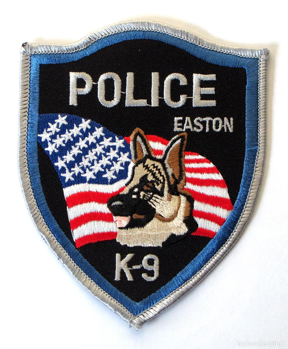 Militaria: PARCHE POLICE EASTON K-9 - USA