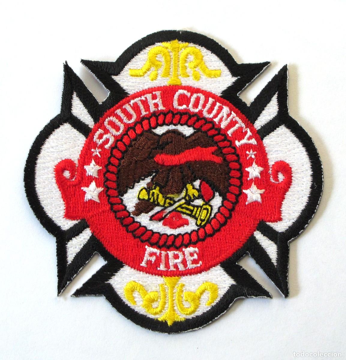 Militaria: PARCHE SOUTH COUNTY FIRE - USA - BOMBEROS