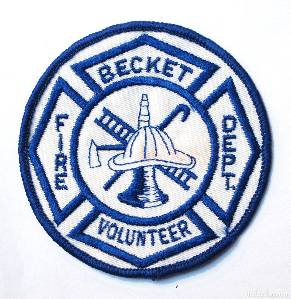 Militaria: PARCHE BECKET VOLUNTEER FIRE DEPARTMENT - USA - BOMBEROS