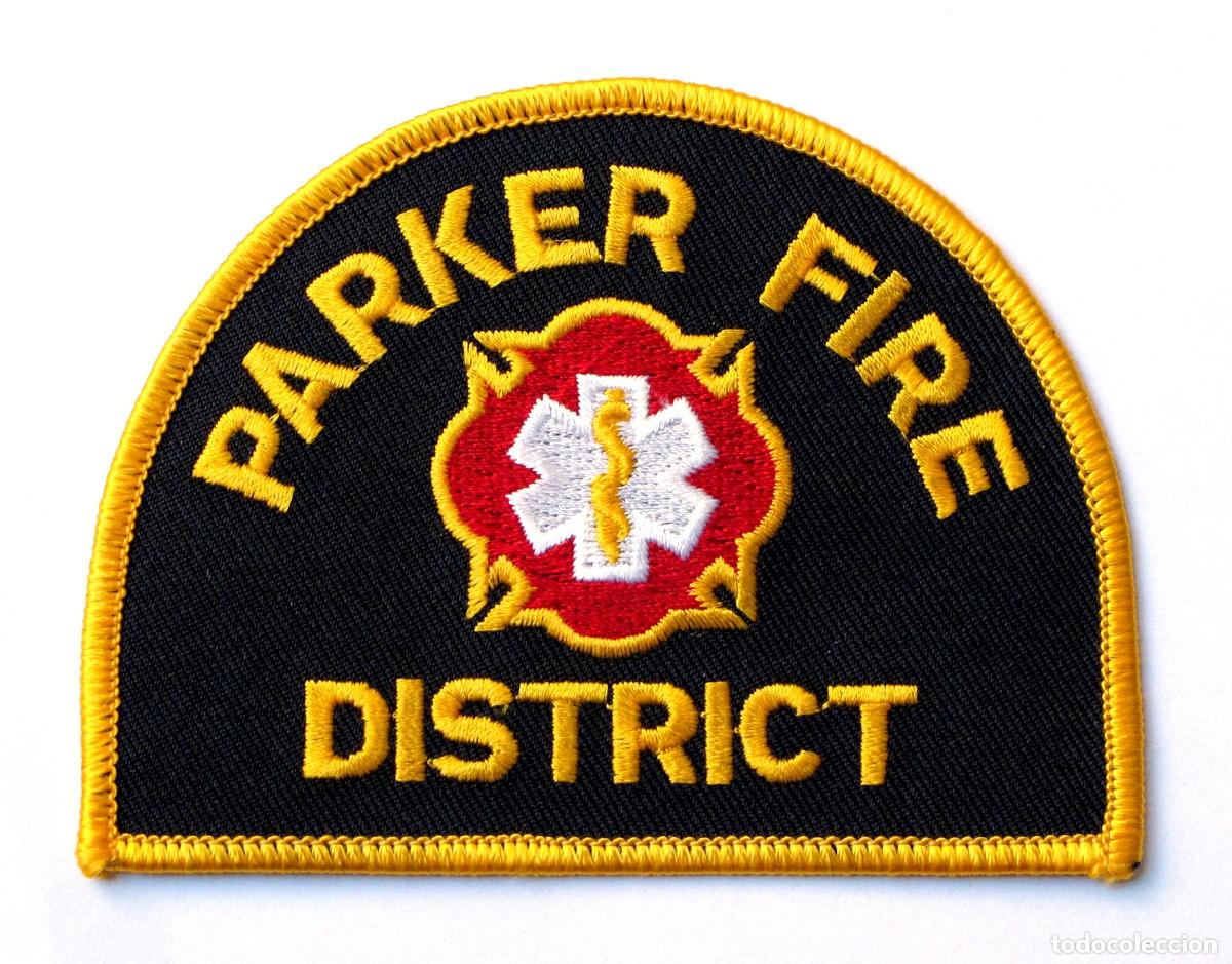 Militaria: PARCHE PARKER FIRE DISTRICT - USA - BOMBEROS