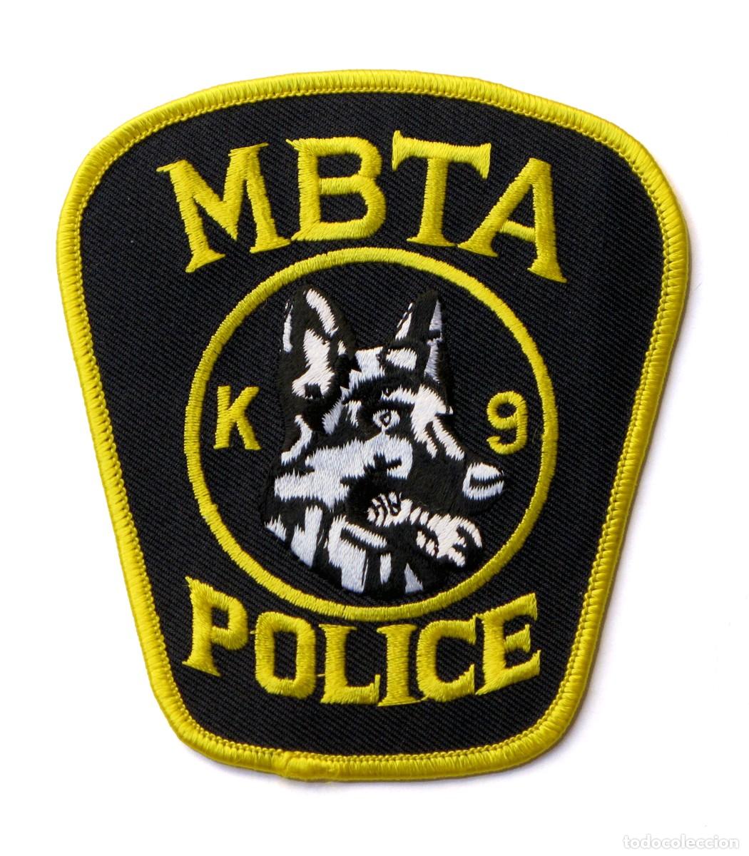 Militaria: PARCHE MBTA K9 POLICE - USA