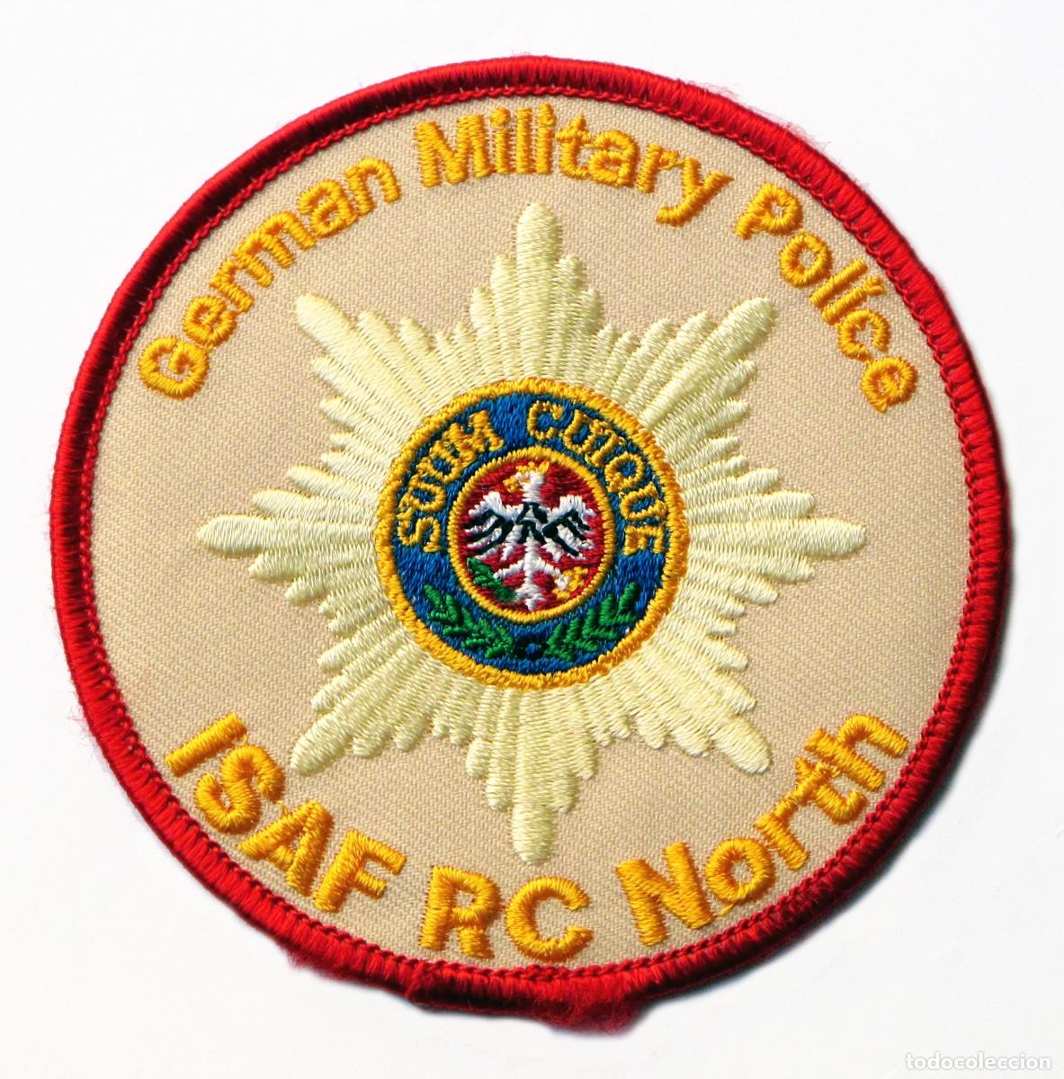 Militaria: PARCHE ISAF AFGHANISTAN GERMAN MILITARY POLICE - ISAF RC NORTH
