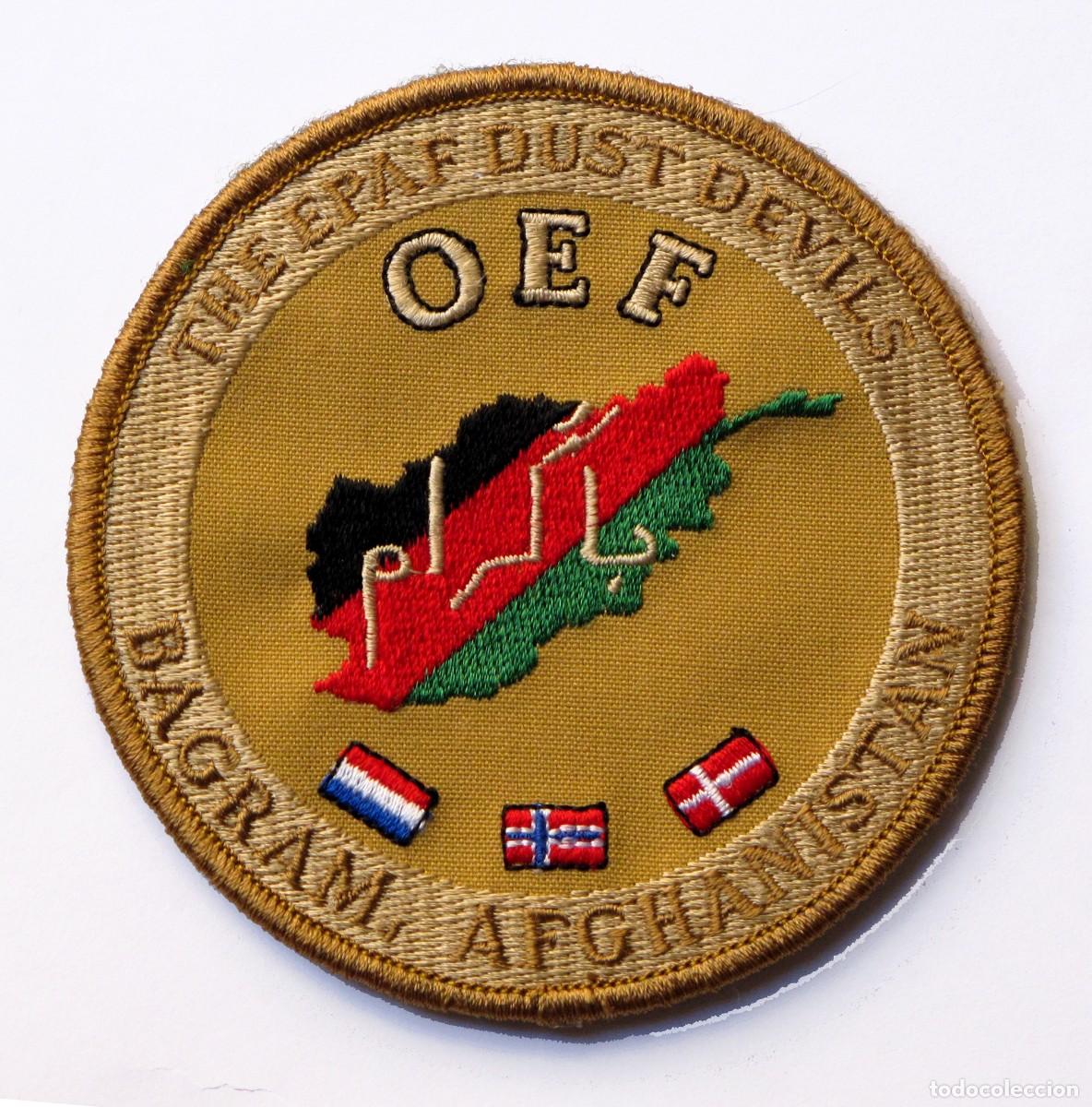 Militaria: PARCHE OEF AFGHANISTAN BAGRAM
