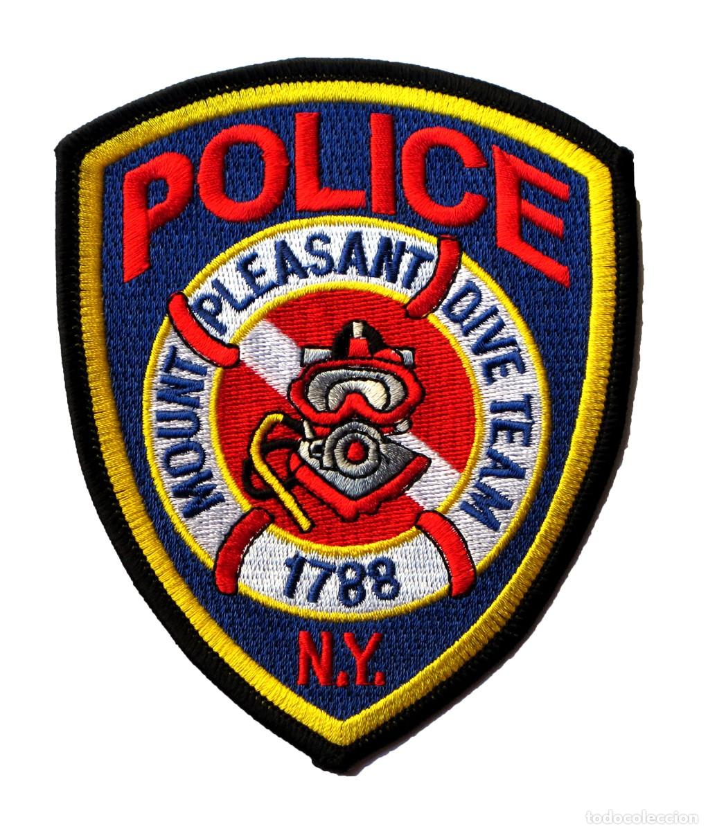 Militaria: PARCHE POLICE MOUNT PLEASANT DIVE TEAM - N.Y. - USA