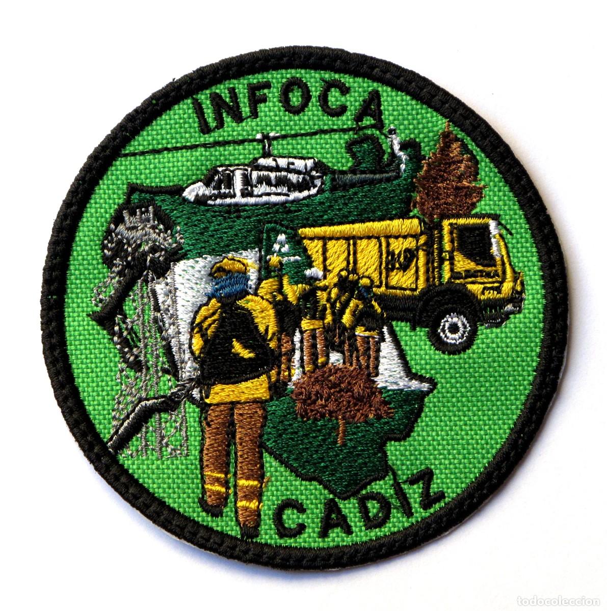 Militaria: PARCHE INFOCA CADIZ - BOMBEROS FORESTALES