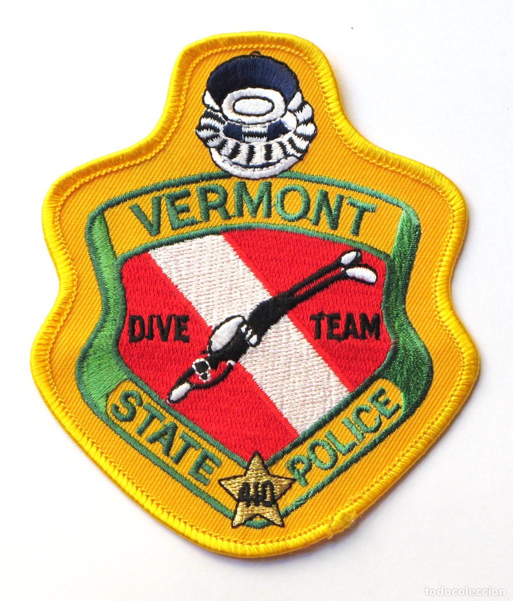 Militaria: VERMONT STATE POLICE - DIVE TEAM - USA