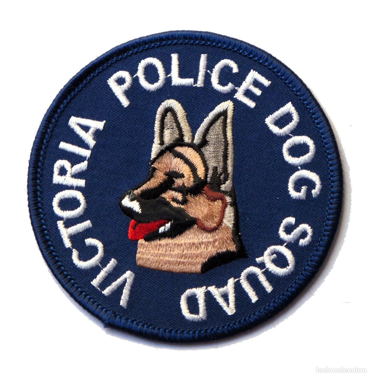 Militaria: PARCHE VICTORIA POLICE DOG SQUAD - AUSTRALIA