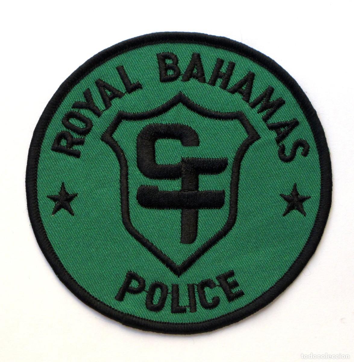 Militaria: PARCHE ROYAL BAHAMAS POLICE