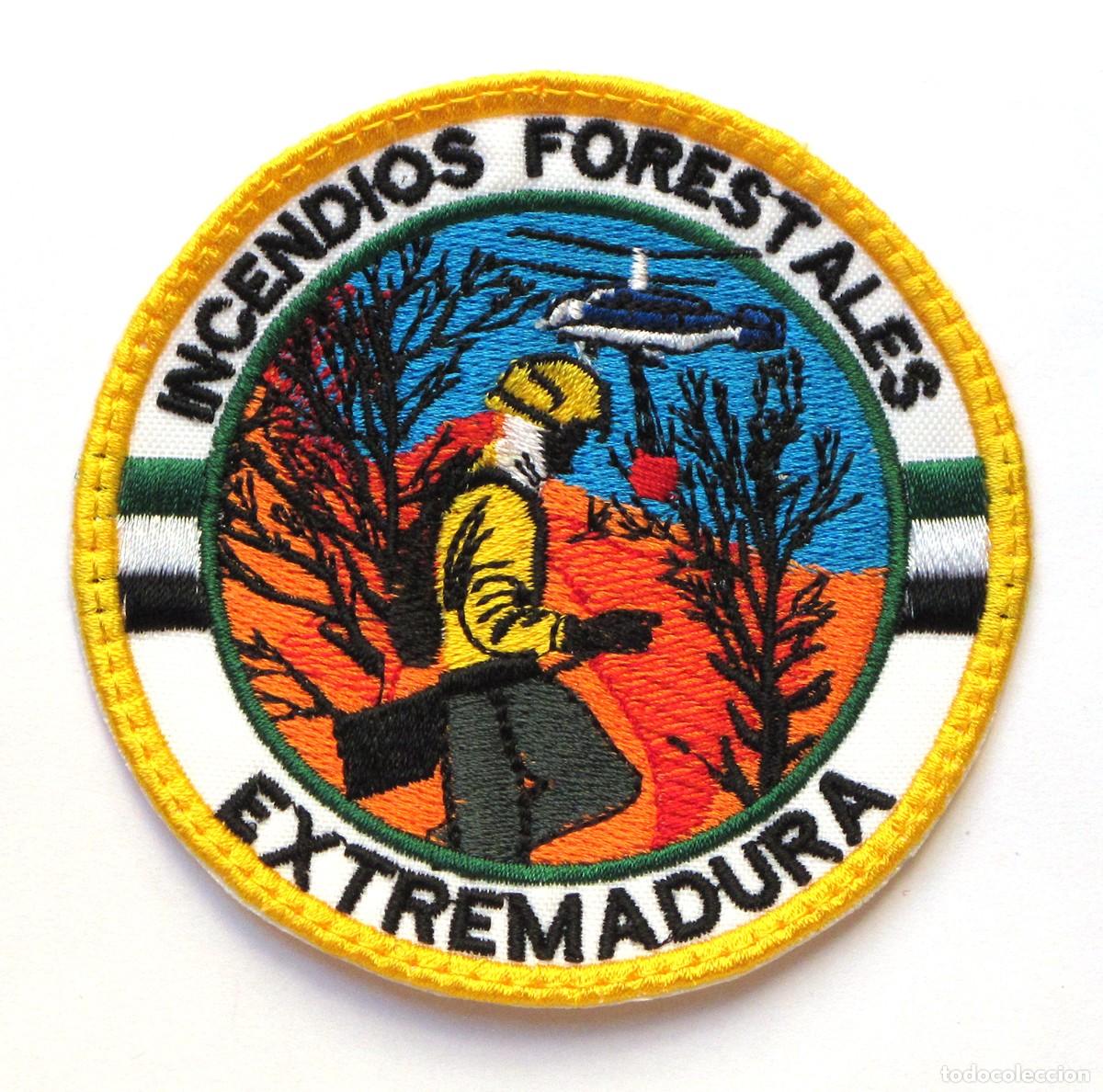 Militaria: PARCHE INCENDIOS FORESTALES EXTREMADURA - BOMBEROS