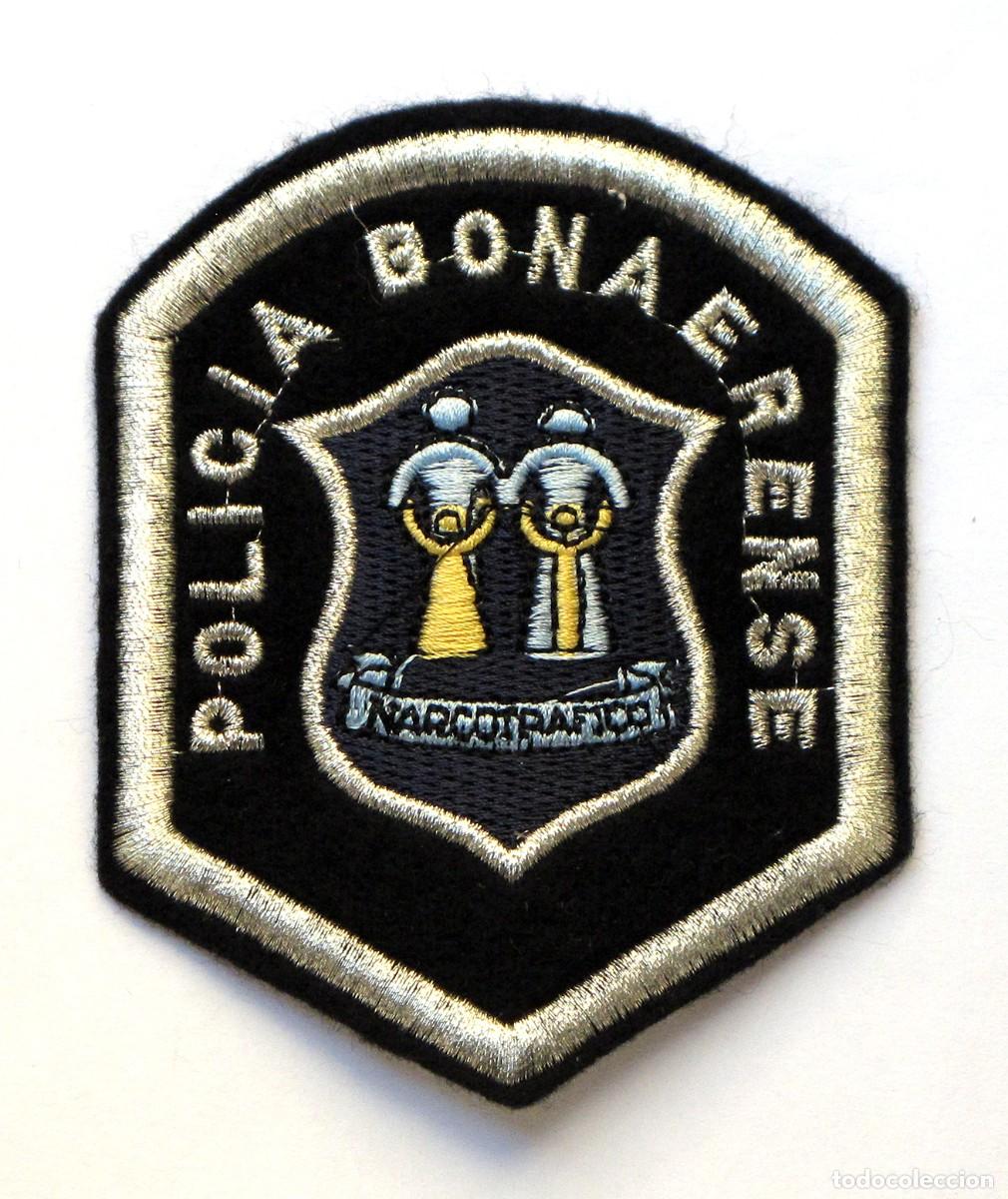 Militaria: PARCHE POLICIA BONAERENSE - NARCOTICOS - ARGENTINA