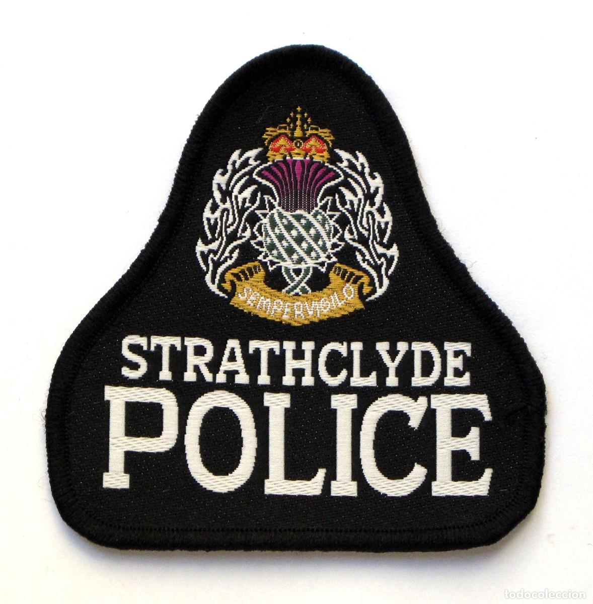 Militaria: PARCHE STRATHCLYDE POLICE - REINO UNIDO