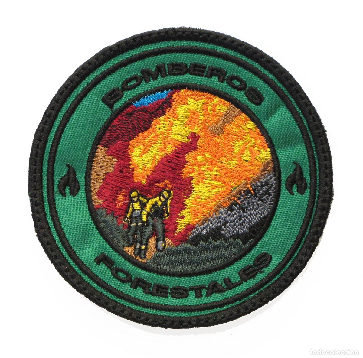 Militaria: PARCHE BOMBEROS FORESTALES