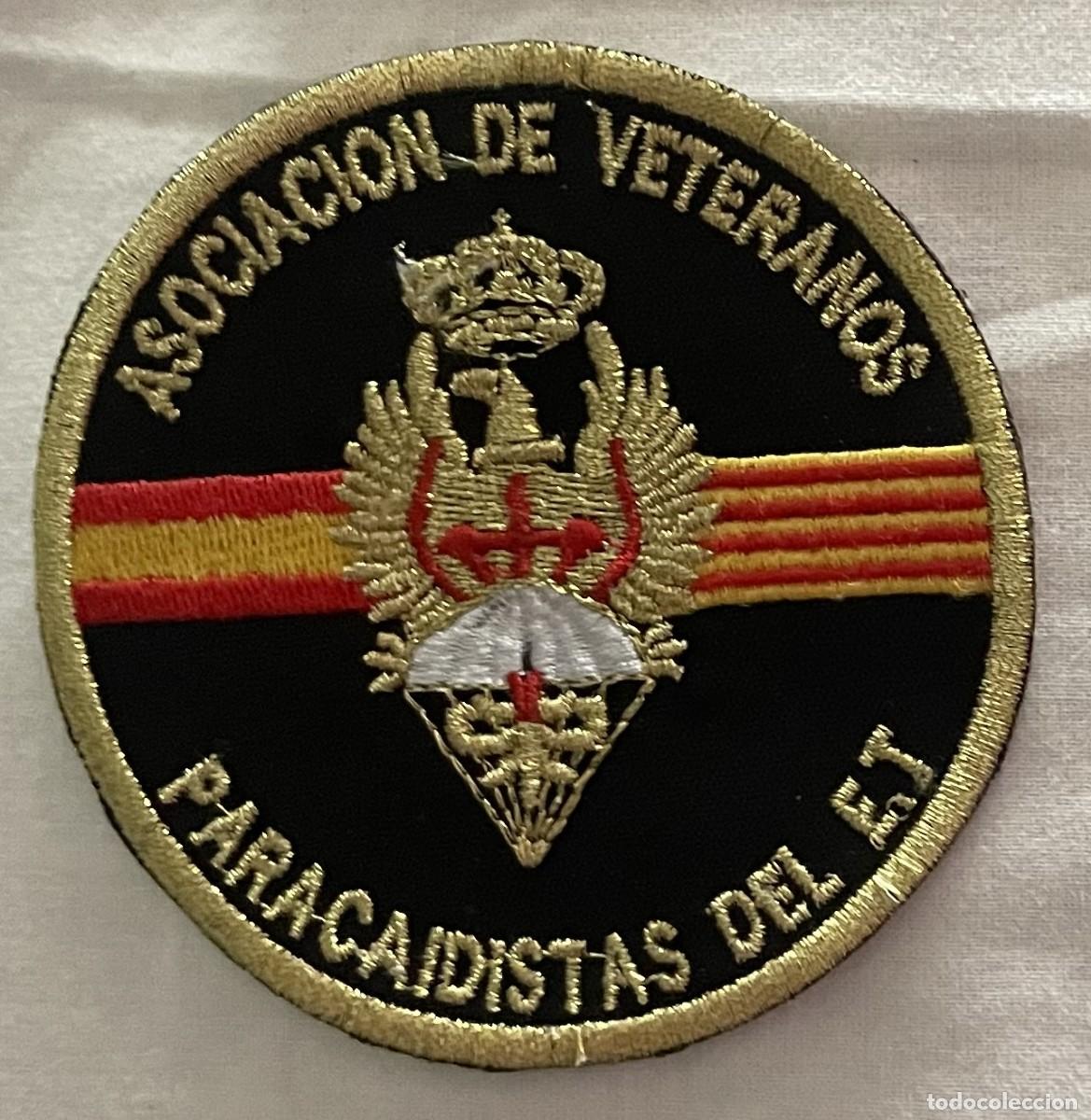 Militaria: Parche veteranos Paracaidistas 1