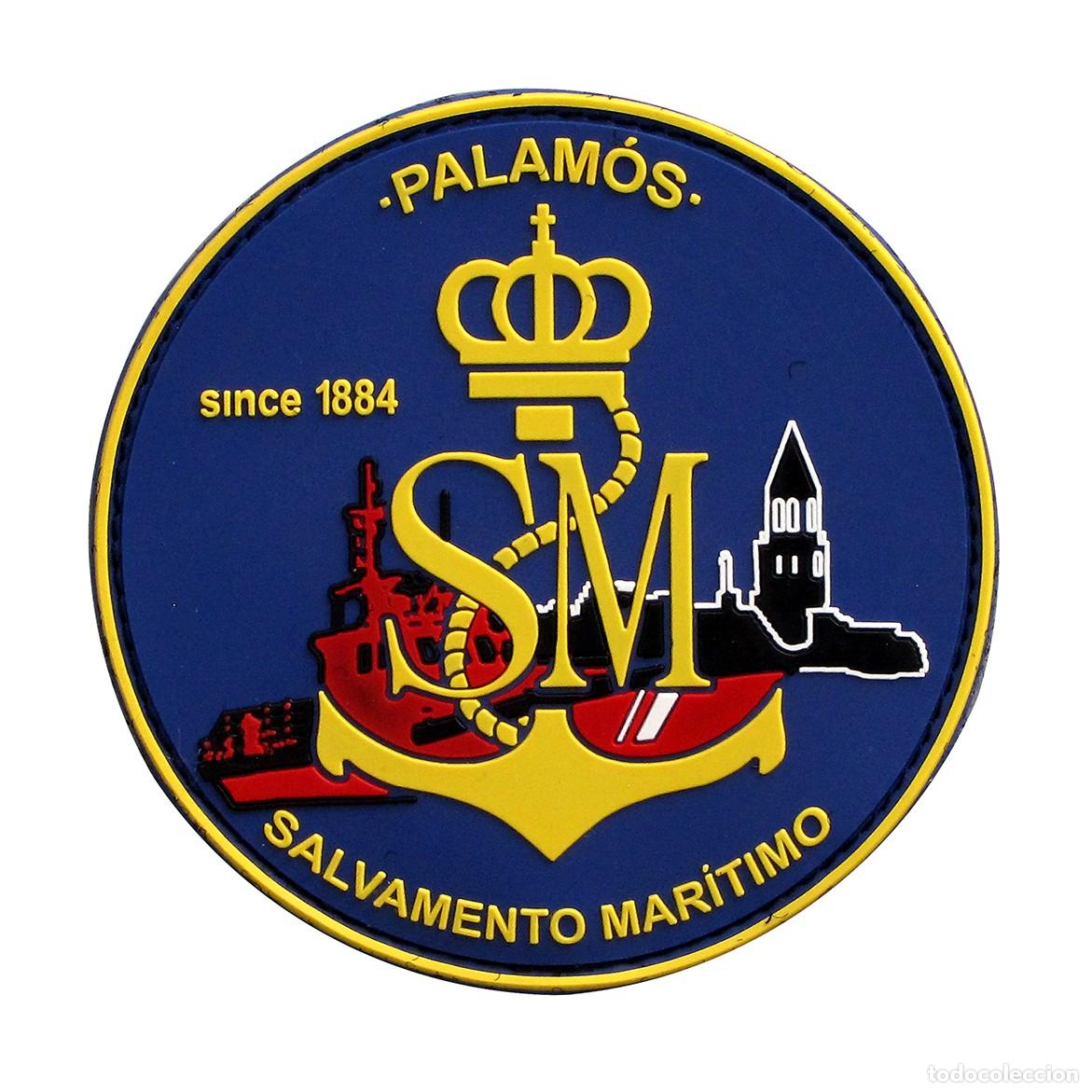Militaria: PARCHE SALVAMENTO MARITIMO PALAMOS - GIRONA
