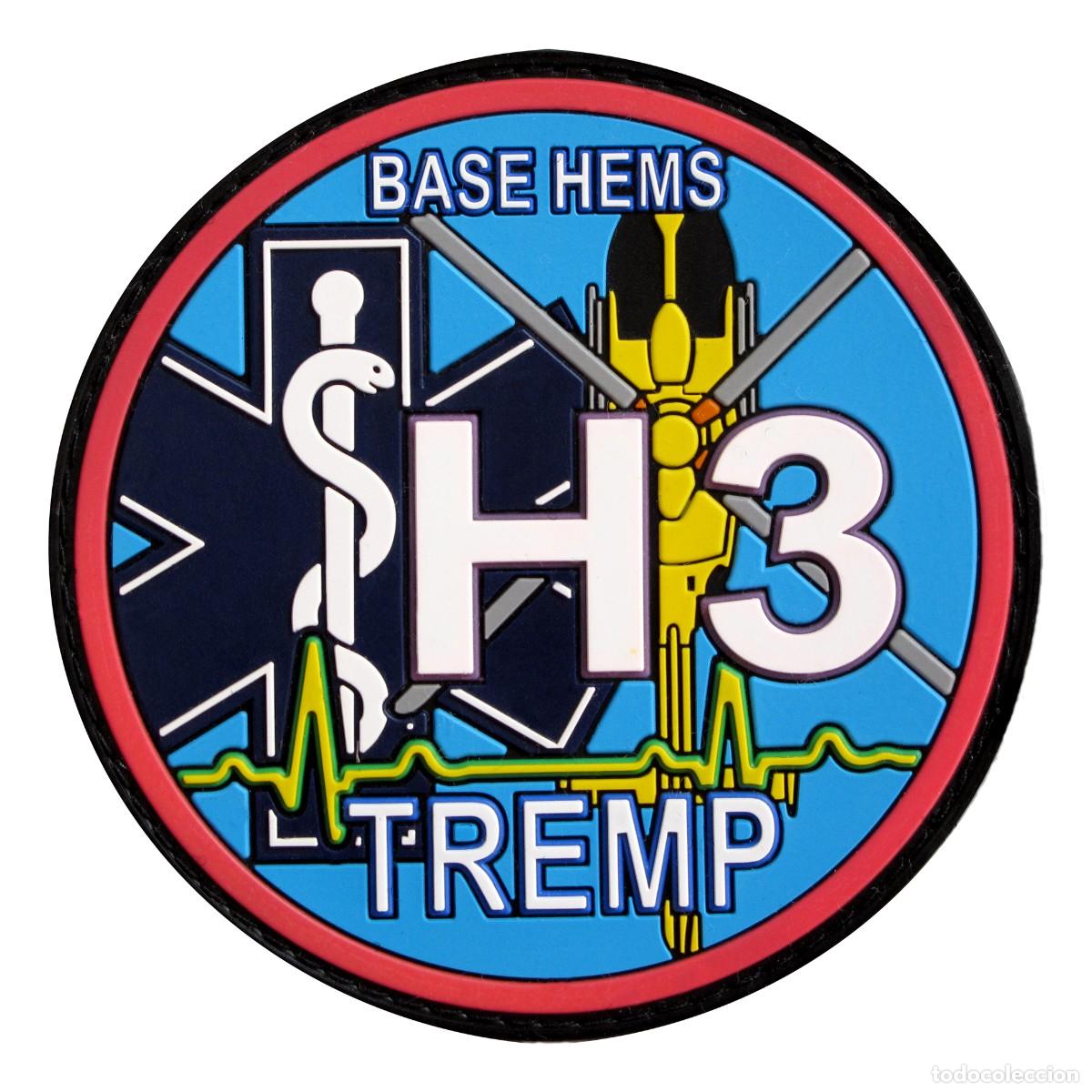 Militaria: PARCHE BASE HEMS TREMP H3 - Foto 1