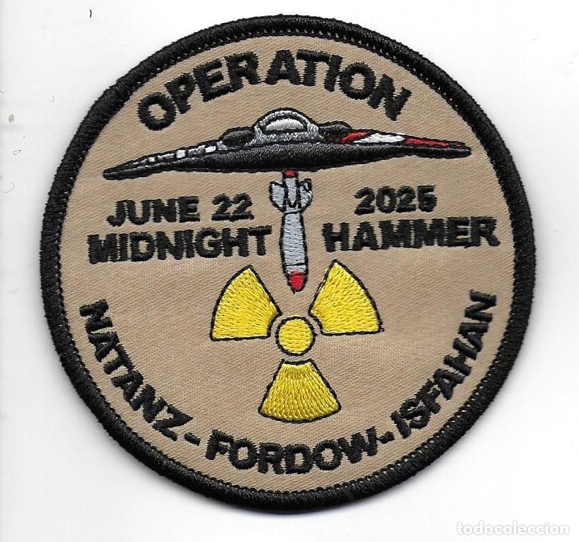 Militaria: parche OPERACION MARTILLO DE MEDIANOCHE IRAN USA