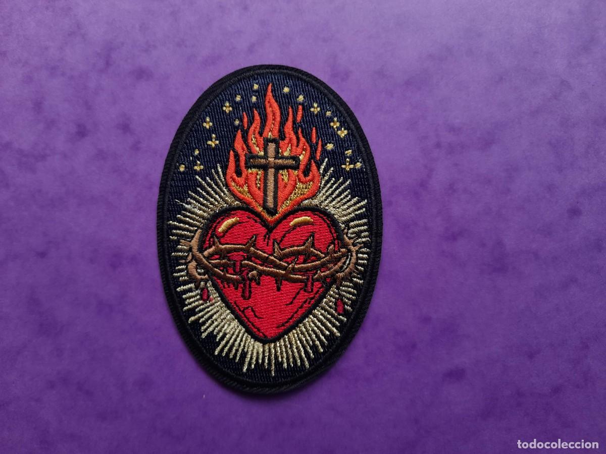 Militaria: Parche Sagrado Coraz&oacute;n Aplicaci&oacute;n Sagrado Corazon de Jes&uacute;s