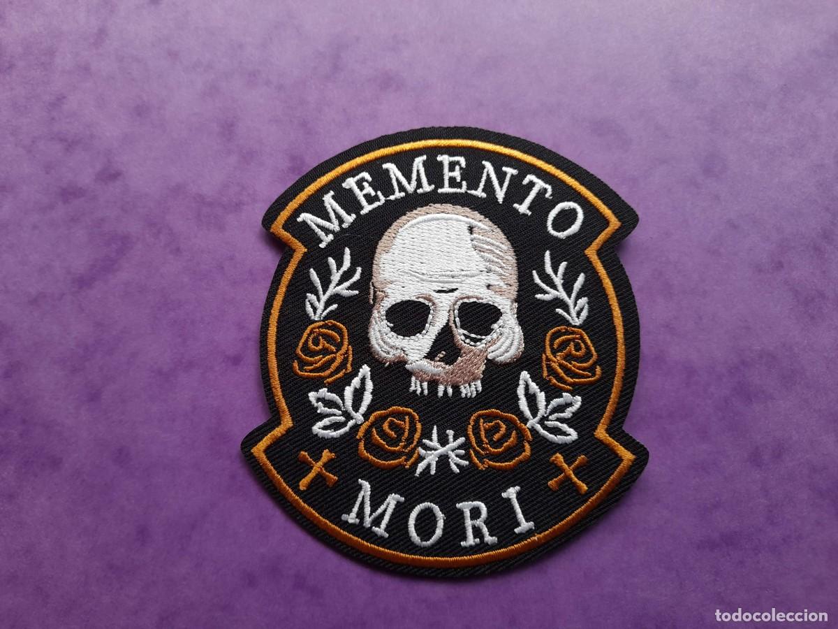 Militaria: Parche Memento Mori. Parche militar