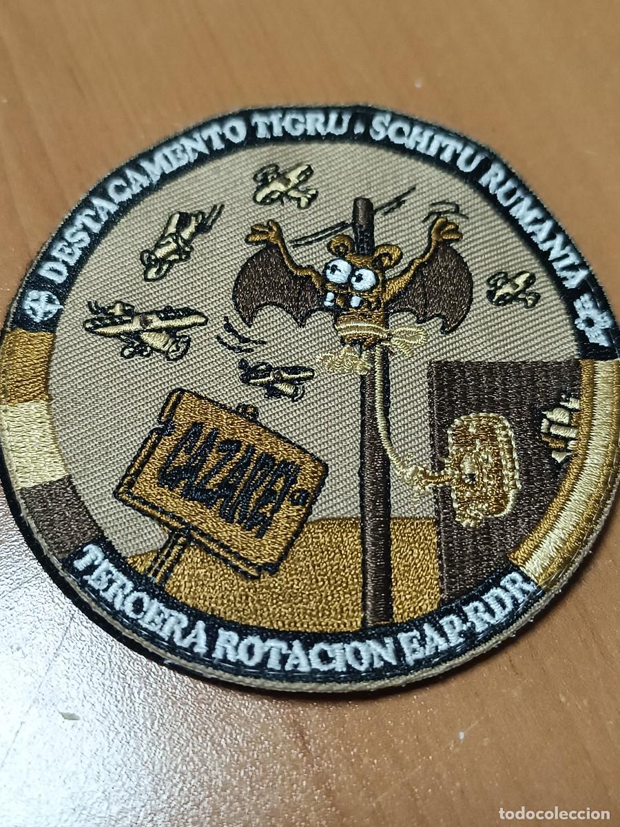 Militaria: ESCUDO DE BRAZO DE LA AVIACION PARA LA OTAN, DESTACAMENTO TIGRU RUMANIA, TERCERA ROTACI&Oacute;N