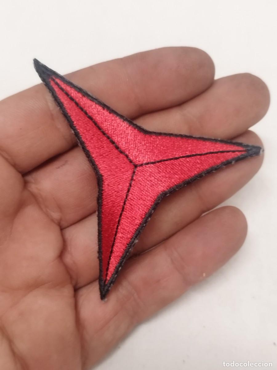 Militaria: Parche militar preproducci&oacute;n. Estrella roja brigadas internacionales.