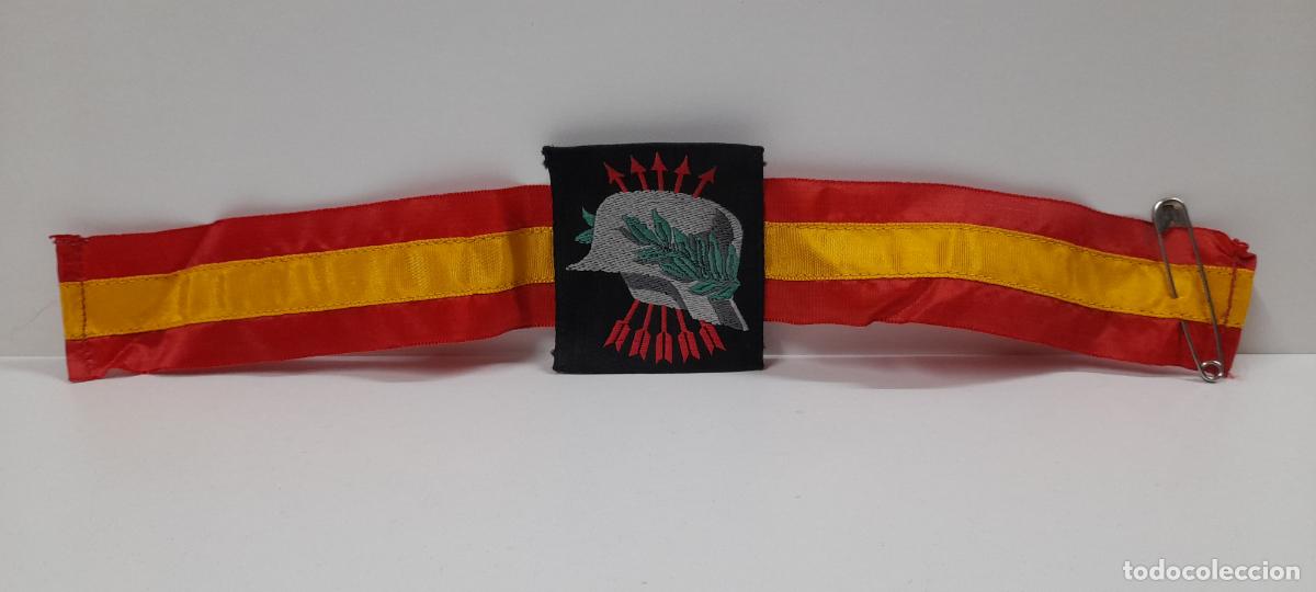 Militaria: ANTIGUO Y ORIGINAL BRAZALETE DE EXCOMBATIENTE DE LA GUERRA CIVIL ESPA&Ntilde;OLA . ORIGINAL A&Ntilde;OS 40