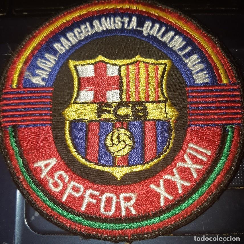 Militaria: PARCHE EJERCITO ESPA&Ntilde;OL QALA I NAW PE&Ntilde;A FCB BARCELONA