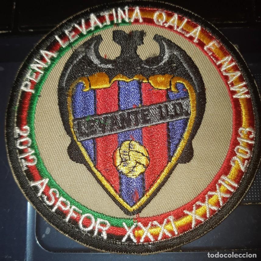 Militaria: PARCHE EJERCITO ESPA&Ntilde;OL QALA E NAW PE&Ntilde;A LEVANTINA LEVANTE UD 2