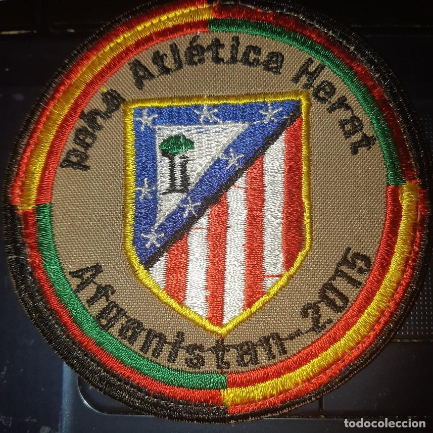 Militaria: PARCHE EJERCITO ESPA&Ntilde;OL HERAT PE&Ntilde;A ATLETICA MADRID