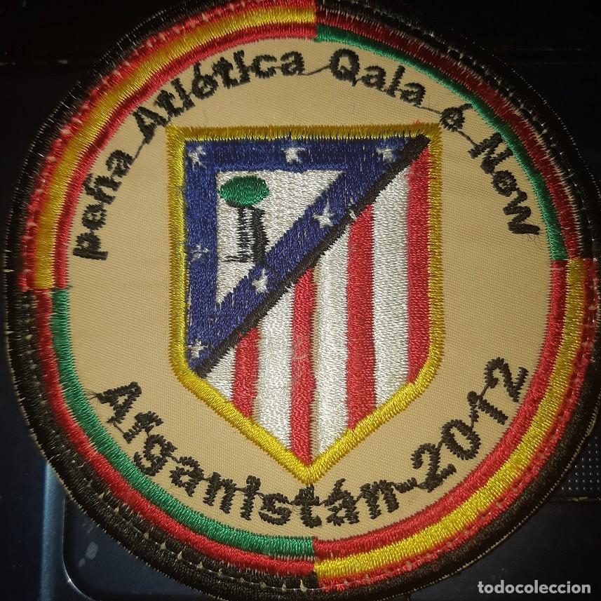 Militaria: PARCHE EJERCITO ESPA&Ntilde;OL HERAT PE&Ntilde;A ATLETICA MADRID 2