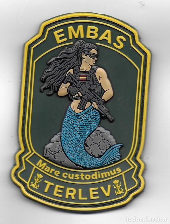 Militaria: parche INFANTERIA DE MARINA TERLEV EMBAS