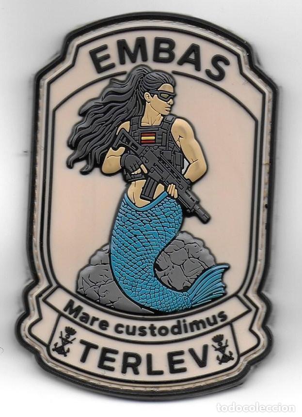 Militaria: parche INFANTERIA DE MARINA TERLEV EMBAS