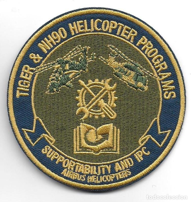 Militaria: parche PROGRAMA HELICOPEROS TIGRE Y NH90
